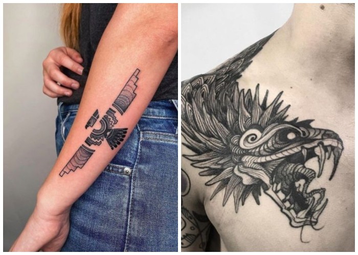 Tatuajes mitológicos: guía de tattoos de la mitología de América