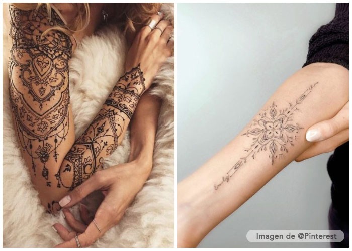 ideas e inspiracion para tatuajes ornamentales