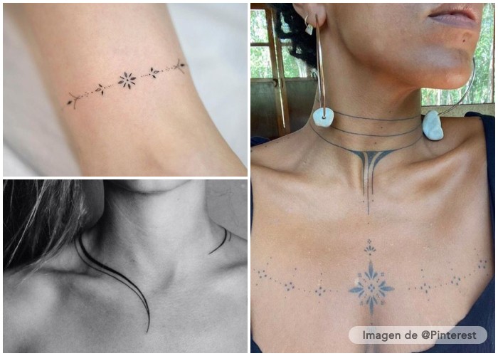 tatuajes de collares