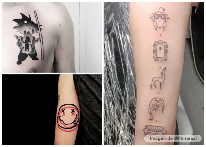 tatuajes de los iconos de los años 90