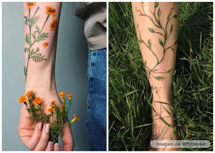 tatuajes naturaleza