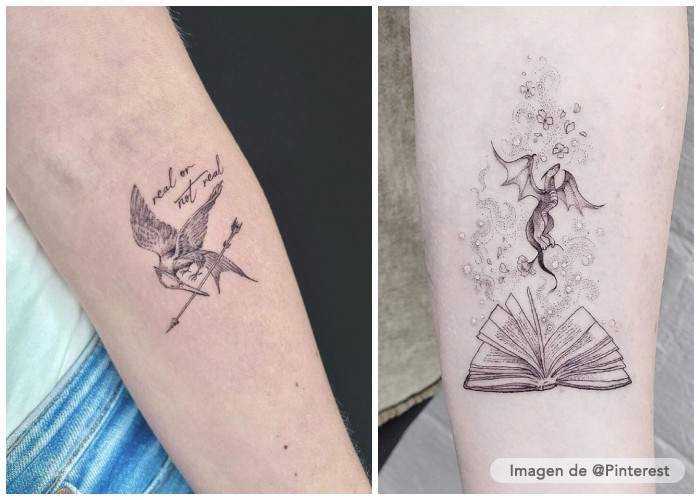 tatuajes personajes ficcion de libros