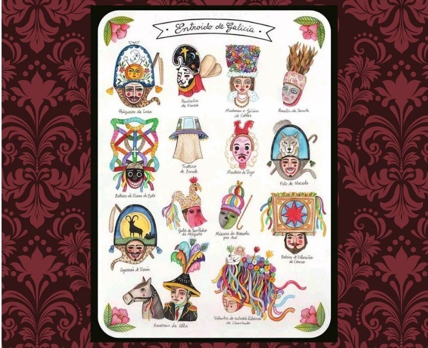 tatuajes entroido gallego