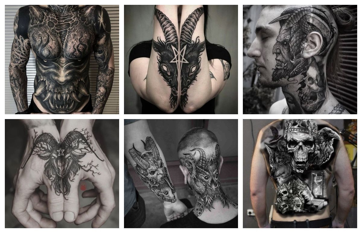 Tatuajes de demonios y diablos ideas, tipos y significado