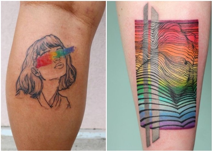 Tatuajes para celebrar con Orgullo el movimiento LGTBIQ