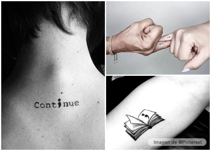 Tatuaje de punto y coma: ¿Qué simboliza y cuál es su origen?