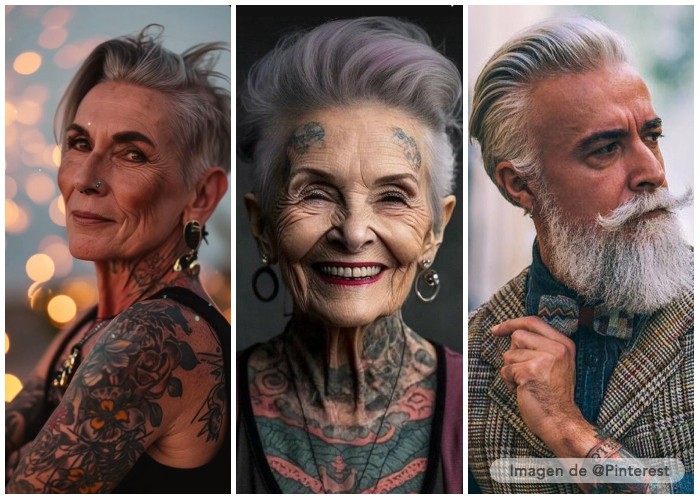 Tatuajes en la edad avanzada: ¿es tarde para hacerse un tatuaje?