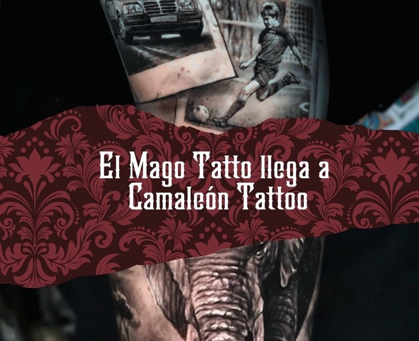 El Mago Tattoo se une a Camaleón Tattoo: Realismo Black & Grey de clase mundial