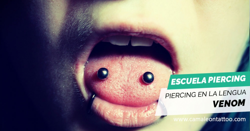 Escuela piercing, Piercing en la lengua VENOM