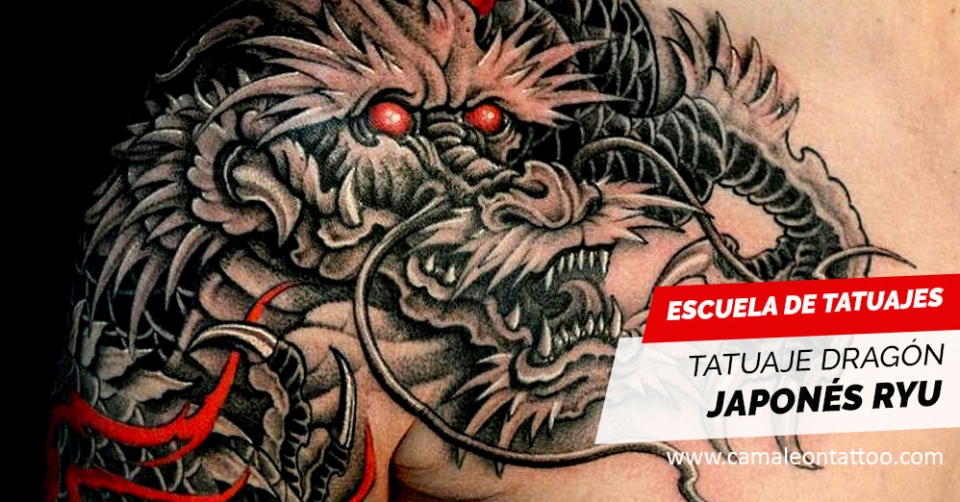 significado del tatuaje del Dragón japonés Ryu