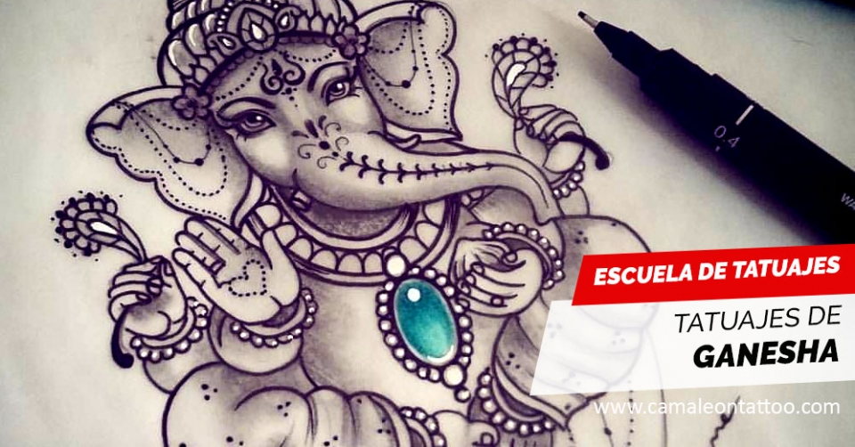 Tatuaje diosa ganesha: Tipos y significado 