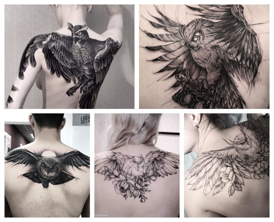 tatuajes de búhos ideas tipos y significado 2023