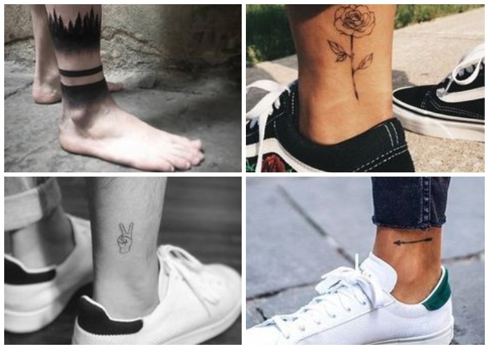 tatuajes para hombres en el tobillo