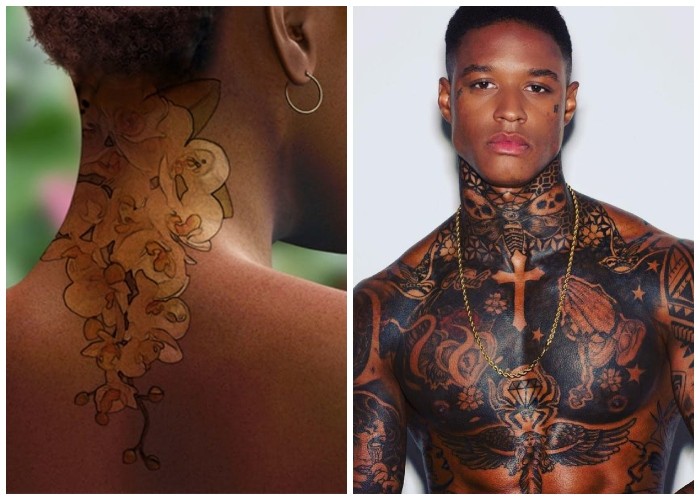 tatuajes para piel oscura o morena