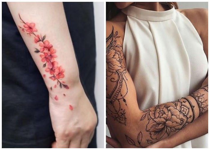 Tatuajes florales: guía de inspiración para tatuajes de flores