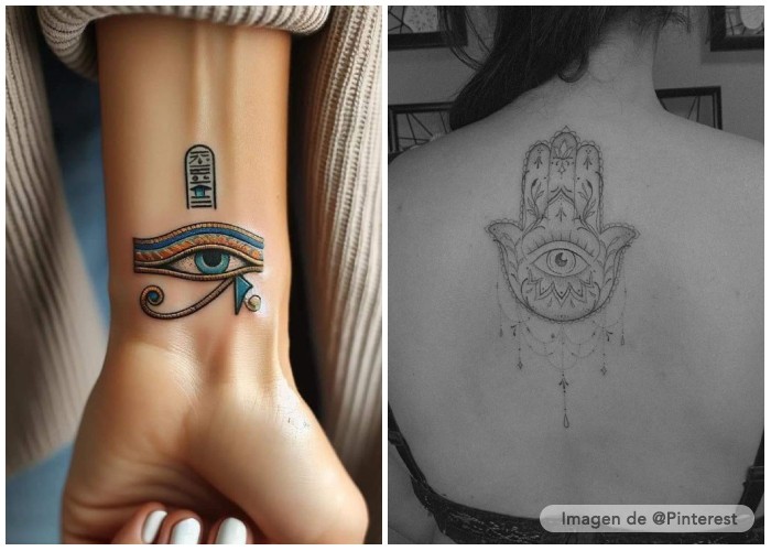 El significado detrás de los tatuajes de amuletos y símbolos de protección