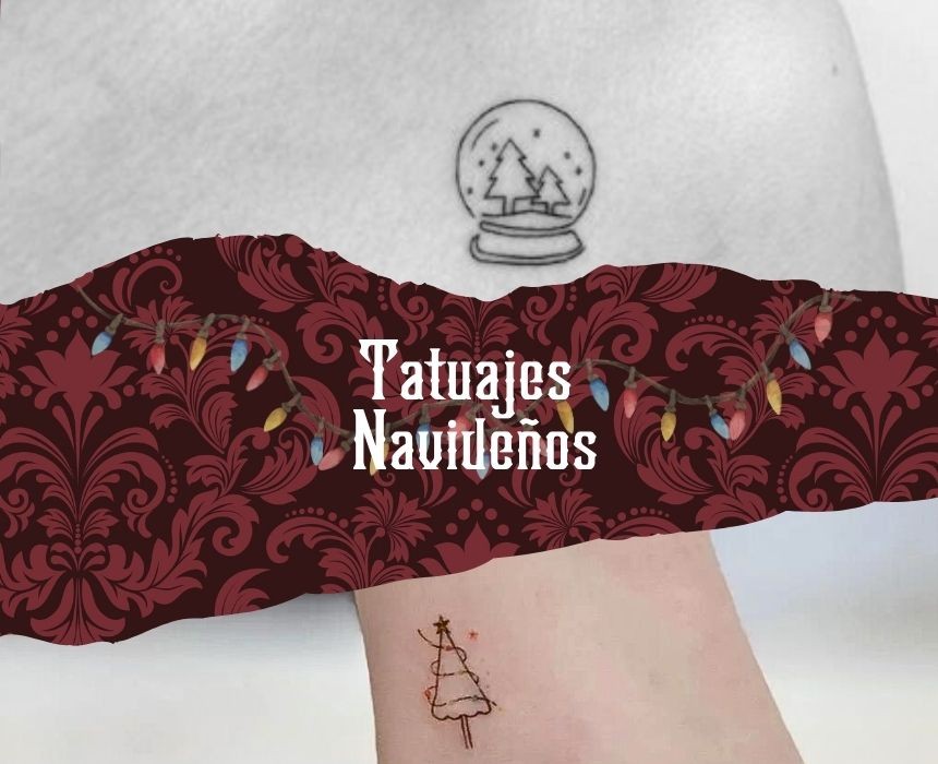 Tatuajes navideños y antinavideños: estilo e inspiración para el 2025