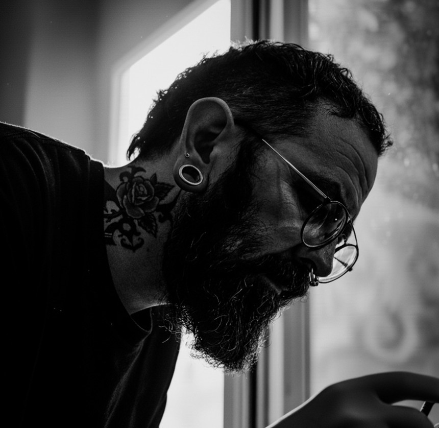 Manu, especialista en piercing en Lugo — Camaleon Tattoo
