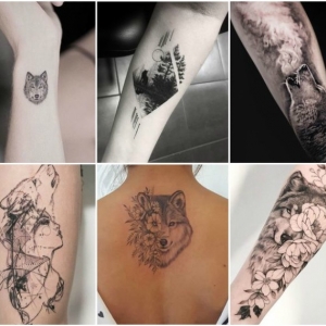 Tatuajes de lobo: lobo realista, tatuajes de lobo en pareja o lobo ind -  Camaleon Tattoo